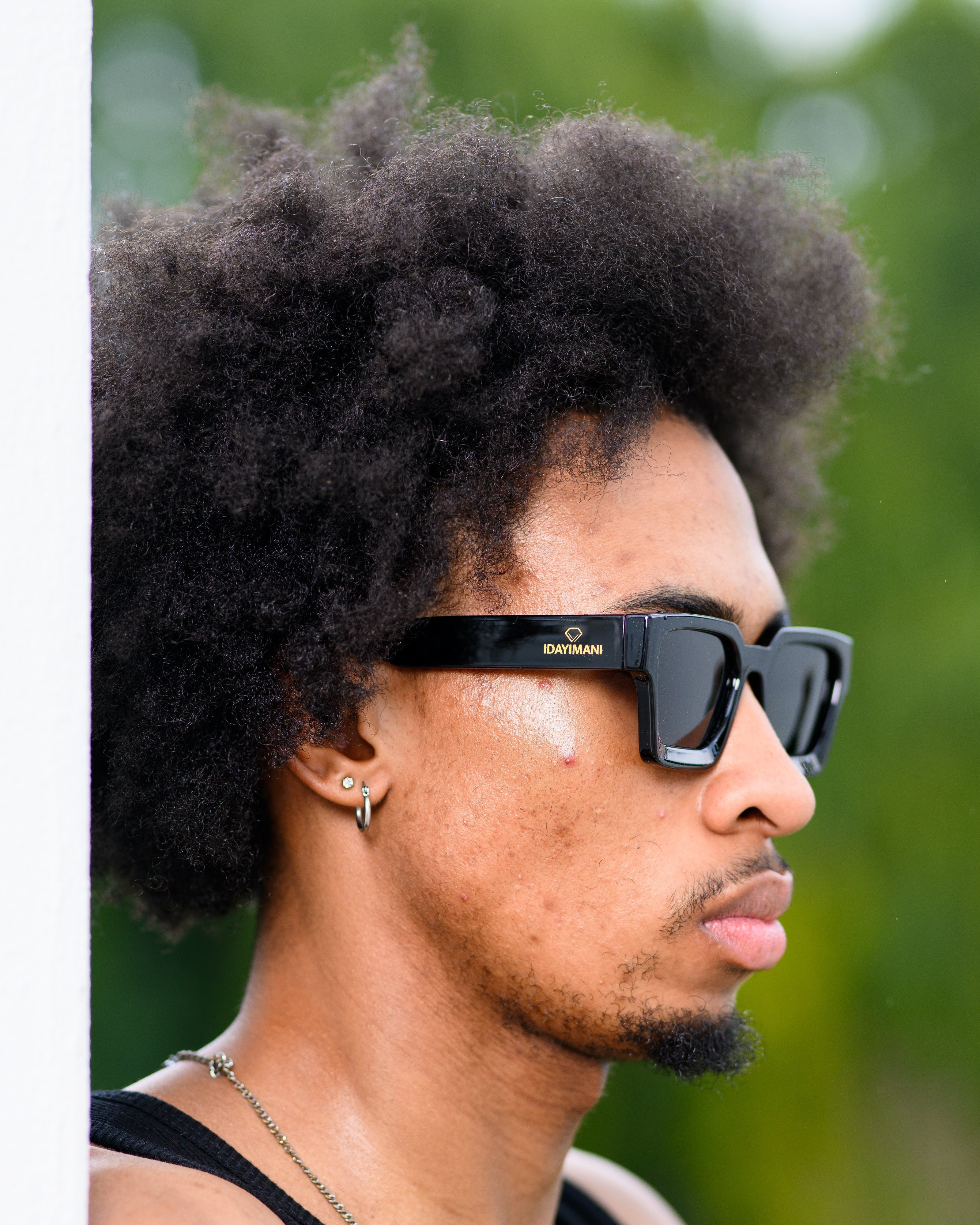 Black Millionaire Logo Sunglasses