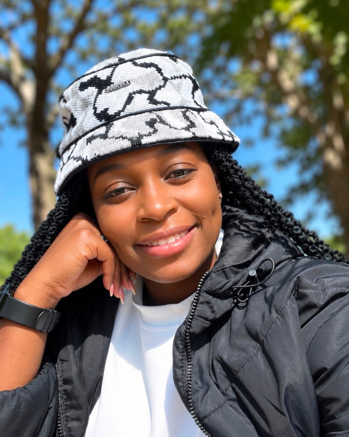 Black Bucket Hat