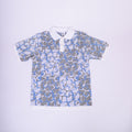 Blue Cropped Golfer