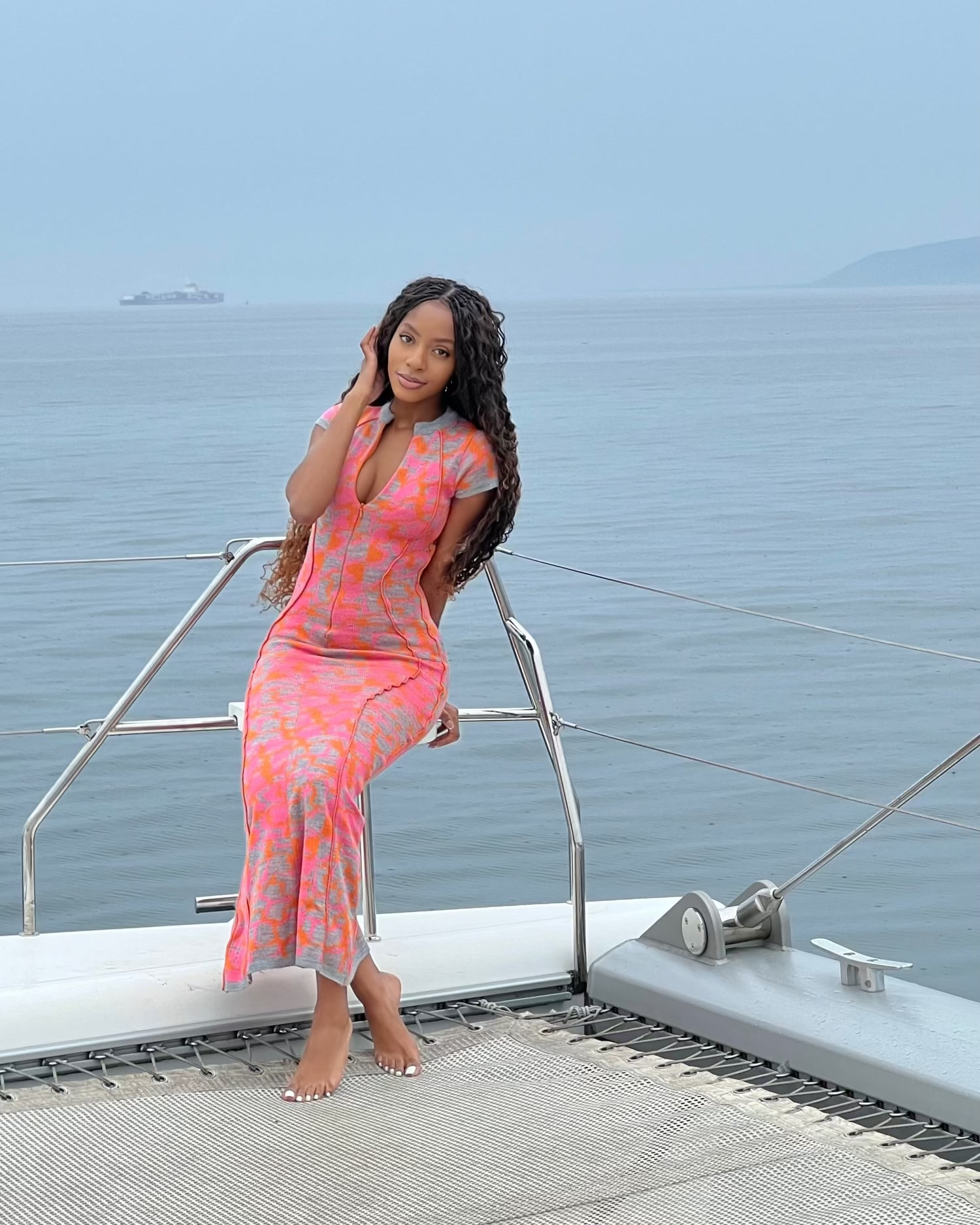 Pink Maxi Dress