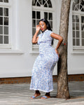 Blue Maxi Dress