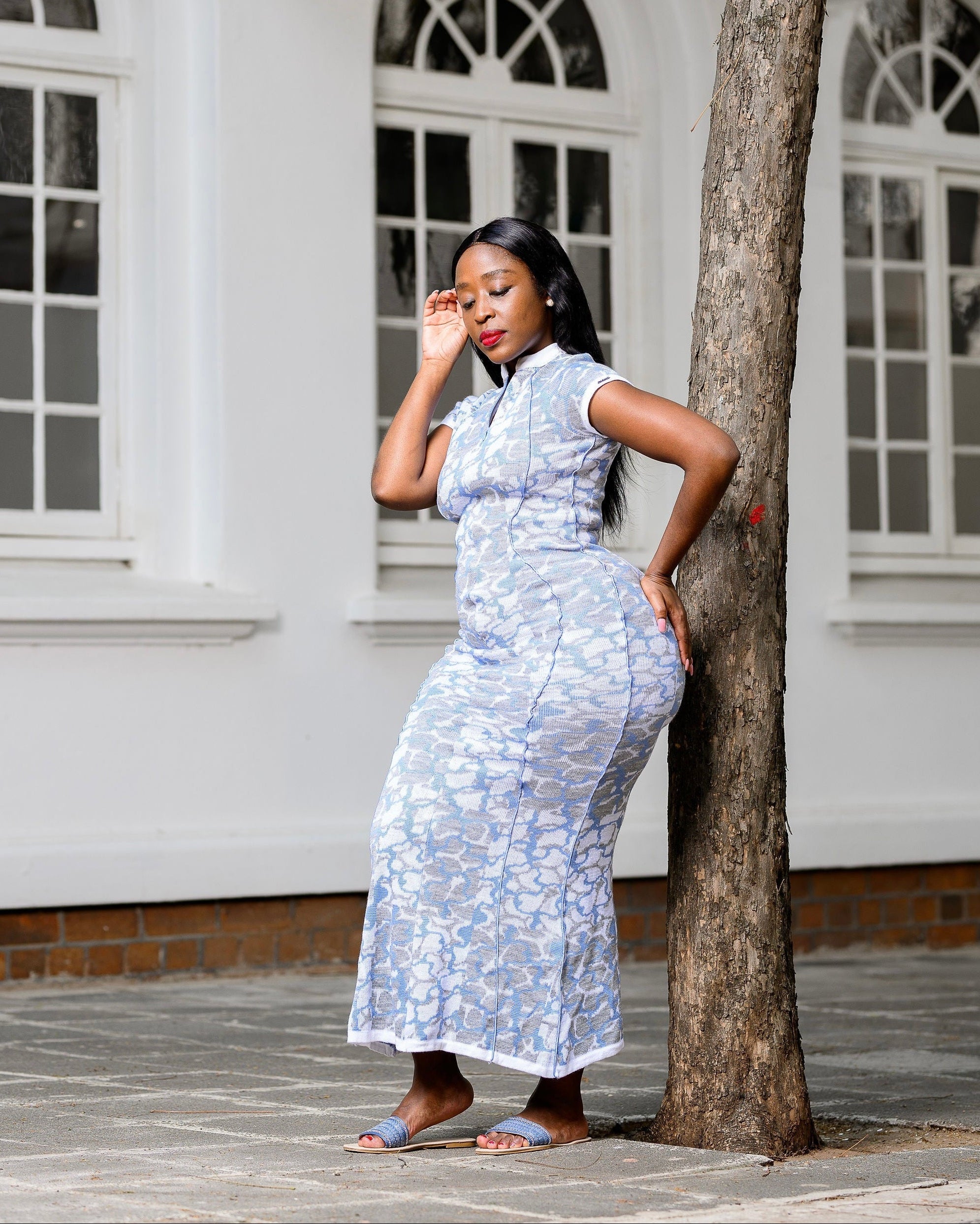 Blue Maxi Dress