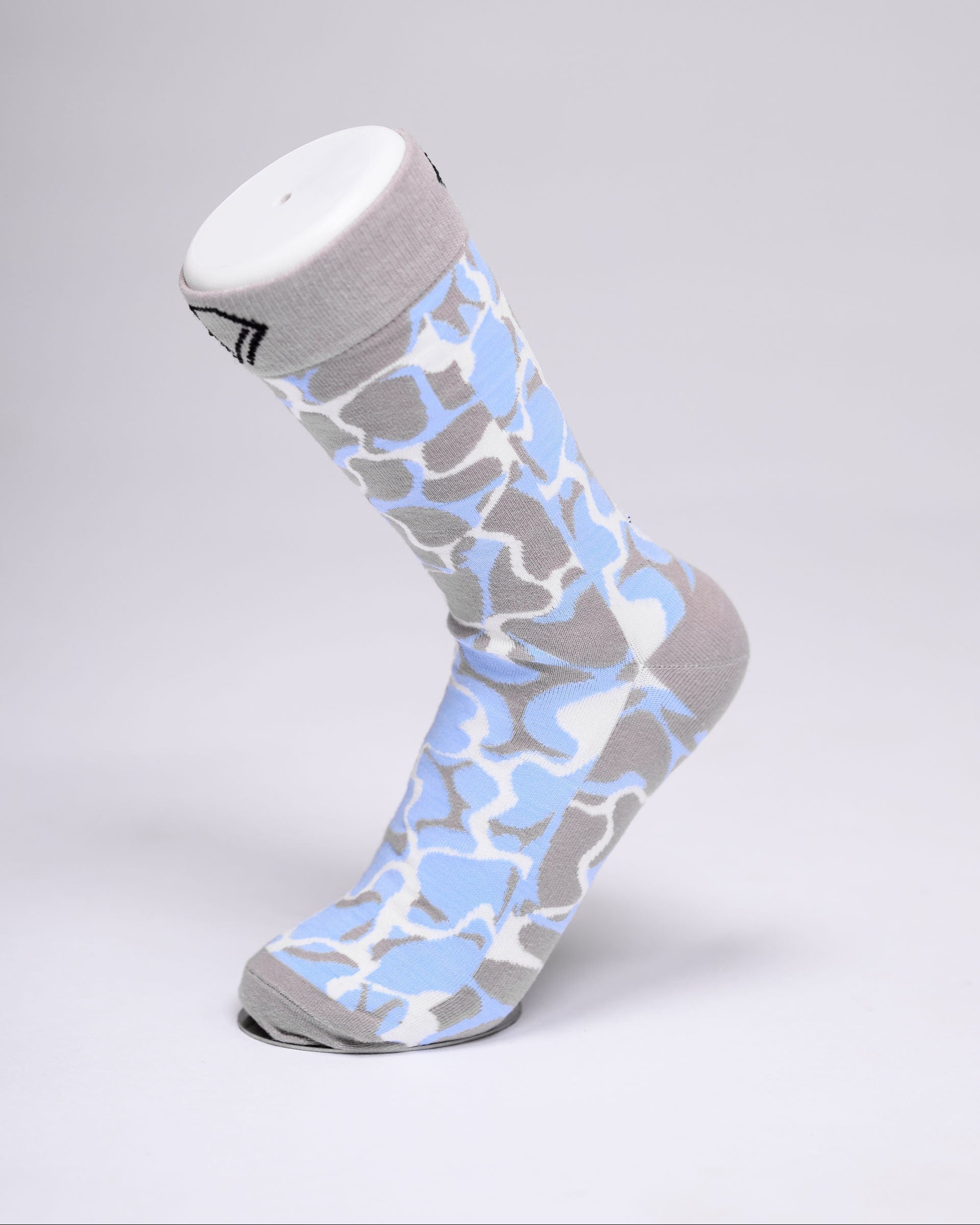 Blue Patterned Socks