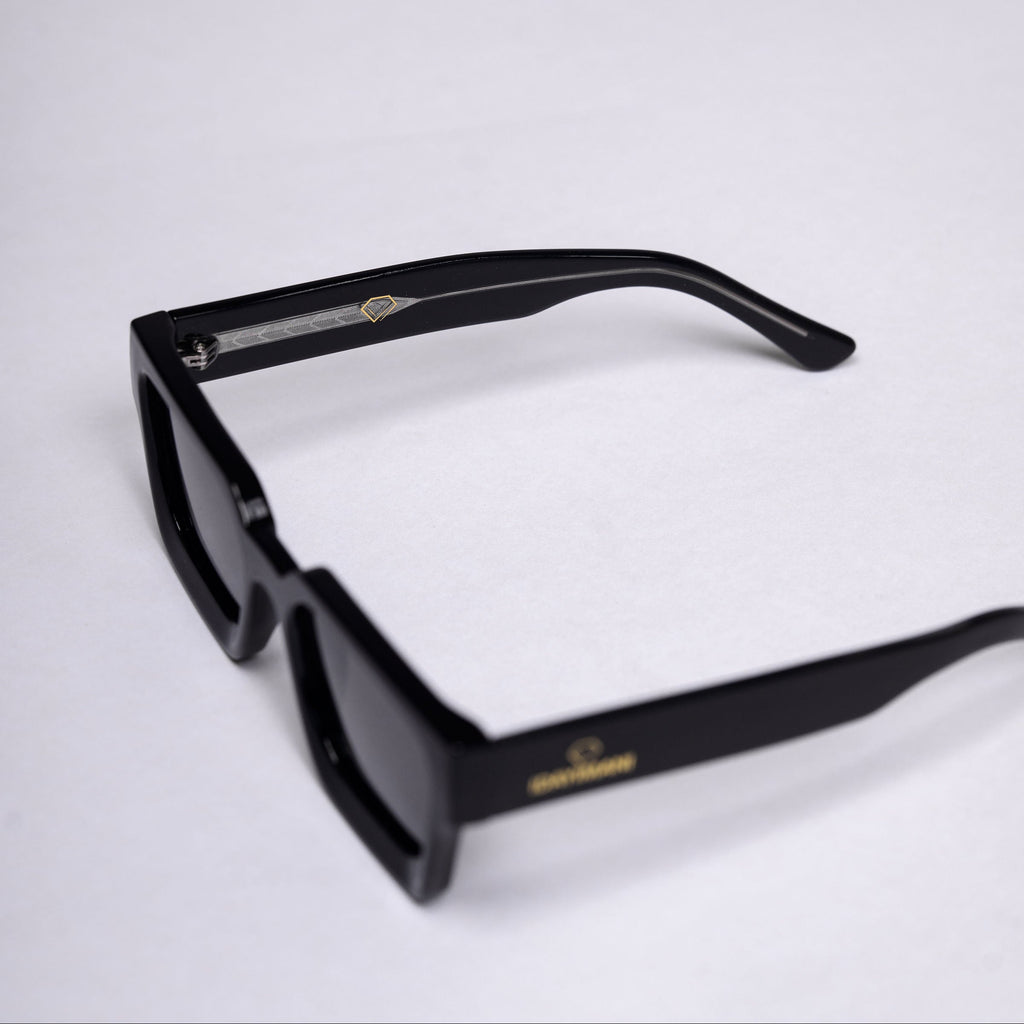 Black Millionaire Logo Sunglasses
