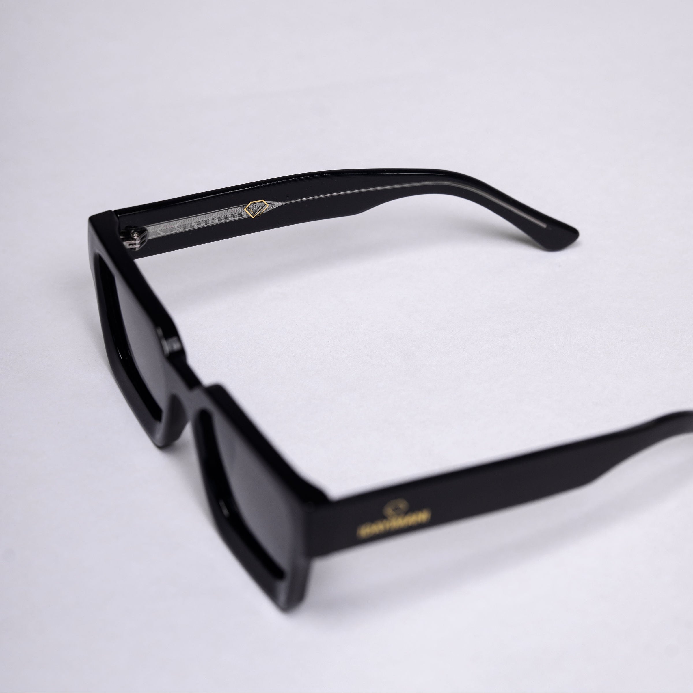 Black Millionaire Logo Sunglasses
