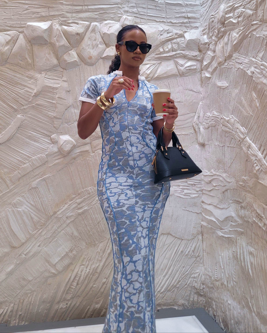 Blue Maxi Dress