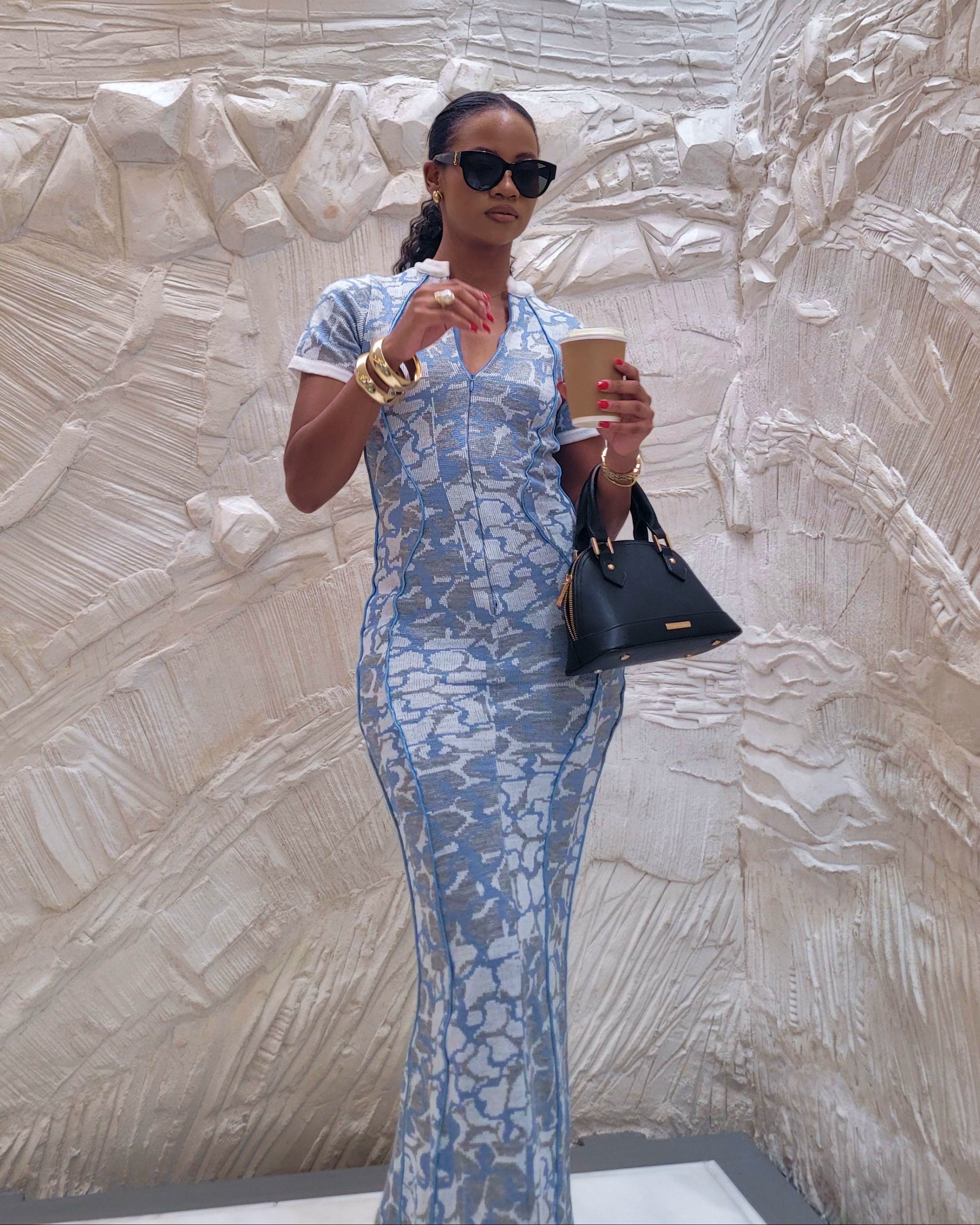Blue Maxi Dress