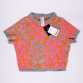 Pink Front Zipper Top